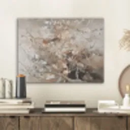 Amandelbloesem - Kunst - Van Gogh - Beige - Abstract PET vilt klein -sfeer1