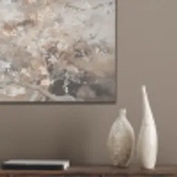 Amandelbloesem - Kunst - Van Gogh - Beige - Abstract PET vilt klein -sfeer6_closeup