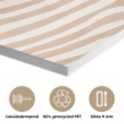 Beige - Aardspatroon PET vilt klein -closeup_NL