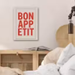 Blokletters - Rood - Kartelrand PET vilt klein -sfeer3