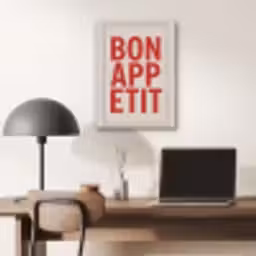 Blokletters - Rood - Kartelrand PET vilt klein -sfeer5