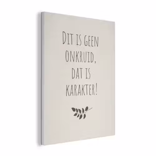 Bruin - Minimalistisch - Quote - Zomer PET vilt klein -3d