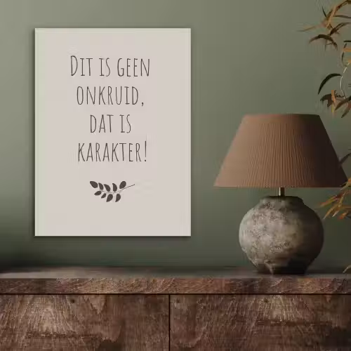 Bruin - Minimalistisch - Quote - Zomer PET vilt klein -sfeer2