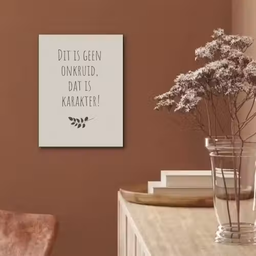 Bruin - Minimalistisch - Quote - Zomer PET vilt klein -sfeer4