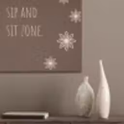 Bruin - Quote - Bloemen - Zomer PET vilt klein -sfeer6_closeup