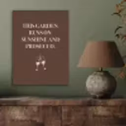Bruin - Zomer - Quote - Drinken PET vilt klein -sfeer2