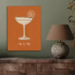 Cocktail - Oranje - Zomer - Quote PET vilt klein -sfeer2