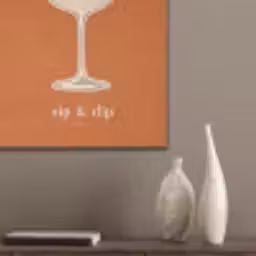 Cocktail - Oranje - Zomer - Quote PET vilt klein -sfeer6_closeup