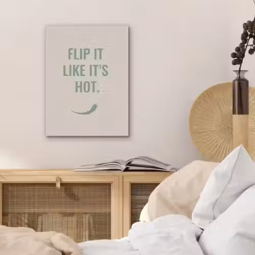 Groen - Quote - Zomer - Chilipeper PET vilt klein -sfeer3