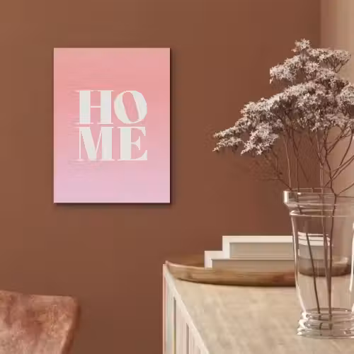 Home - Letters - Groot - Roze PET vilt klein -sfeer4