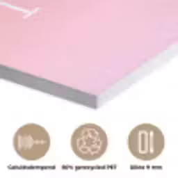 Home - Letters - Groot - Roze PET vilt klein -closeup_NL
