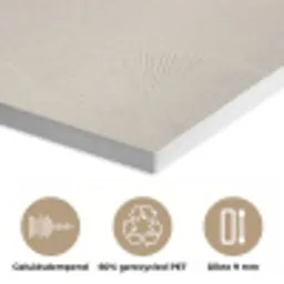 Japandi - Beige - Modern PET vilt klein -closeup_NL