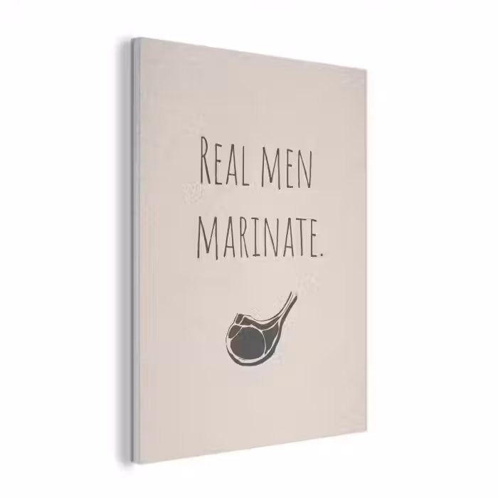 Vlees - Minimalistisch - Beige - Quote PET vilt klein -3d