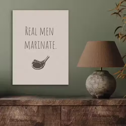 Vlees - Minimalistisch - Beige - Quote PET vilt klein -sfeer2