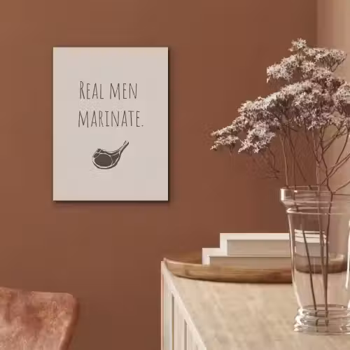 Vlees - Minimalistisch - Beige - Quote PET vilt klein -sfeer4