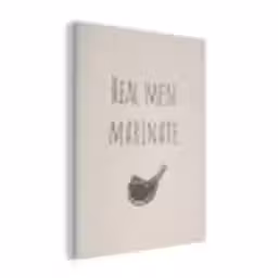 Vlees - Minimalistisch - Beige - Quote PET vilt klein -3d