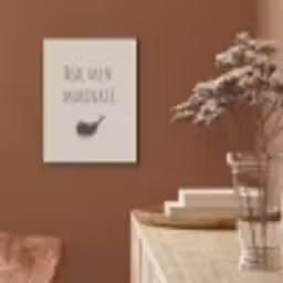 Vlees - Minimalistisch - Beige - Quote PET vilt klein -sfeer4