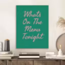 Menu - Quote - Roze PET vilt klein -sfeer1