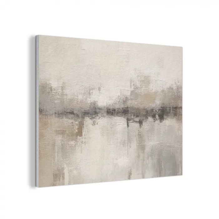 Moderne kunst - Abstract - Beige PET vilt klein -3d