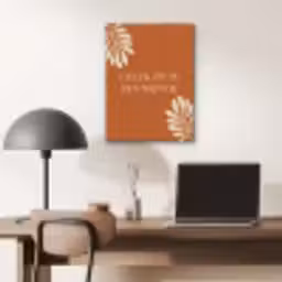 Oranje - Wijntje - Quote PET vilt klein -sfeer5