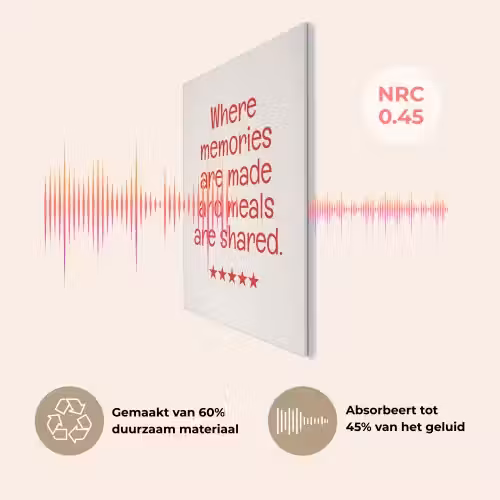 Quote - Sterren - Rood - Memories PET vilt klein -USP_NL