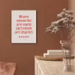 Quote - Sterren - Rood - Memories PET vilt klein -sfeer4