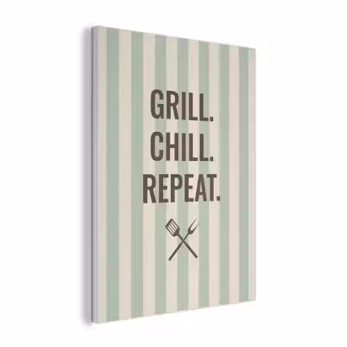 Quote - Strepen - Grill PET vilt klein -3d