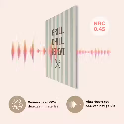 Quote - Strepen - Grill PET vilt klein -USP_NL