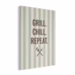 Quote - Strepen - Grill PET vilt klein -3d