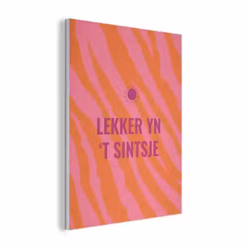 Quote - Zomer - Roze PET vilt klein -3d