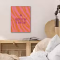 Quote - Zomer - Roze PET vilt klein -sfeer3