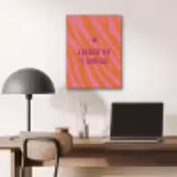 Quote - Zomer - Roze PET vilt klein -sfeer5