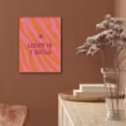 Quote - Zomer - Roze PET vilt klein -sfeer4