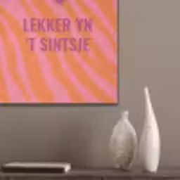 Quote - Zomer - Roze PET vilt klein -sfeer6_closeup