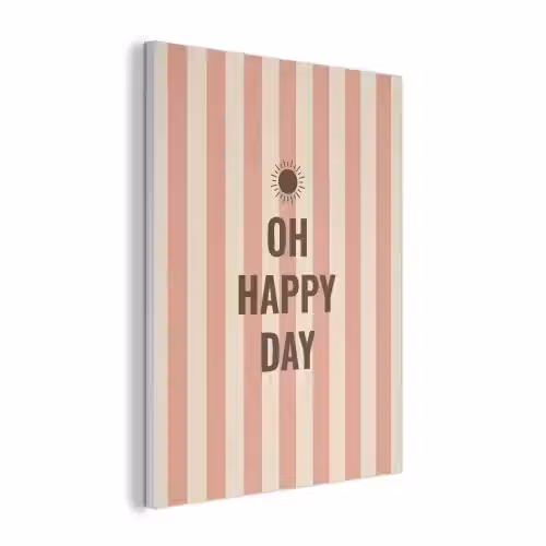 Quote - Zomer - Strepen PET vilt klein -3d