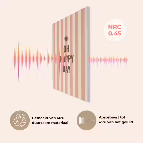 Quote - Zomer - Strepen PET vilt klein -USP_NL