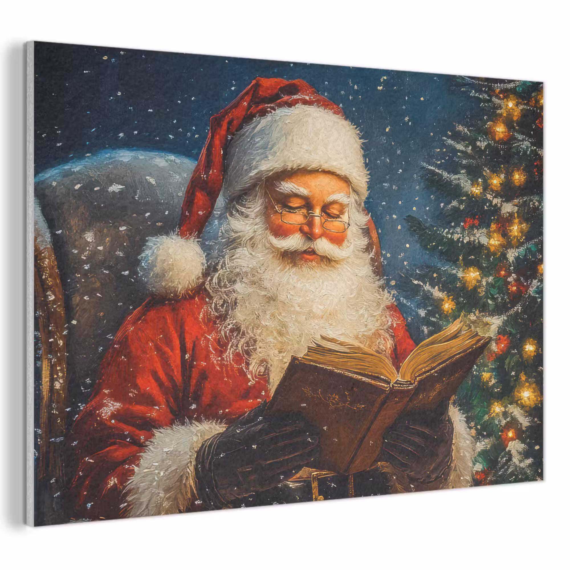 Acoustic Felt - Santa Claus - Christmas - Winter - Christmas tree