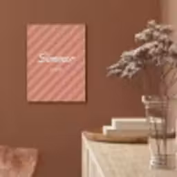Simmer - Hartjes - Strepen - Roze PET vilt klein -sfeer4