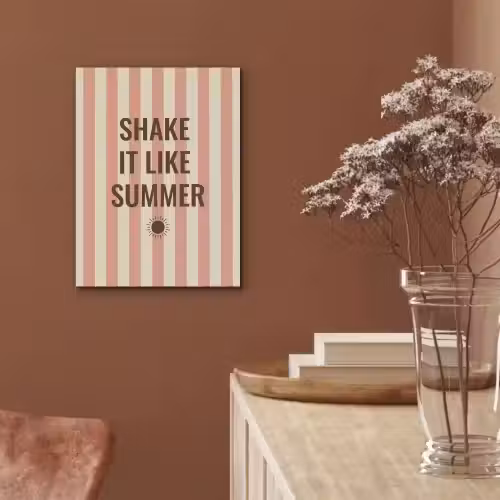 Zomer - Quote - Strepen PET vilt klein -sfeer4