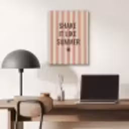 Zomer - Quote - Strepen PET vilt klein -sfeer5