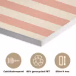 Zomer - Quote - Strepen PET vilt klein -closeup_NL