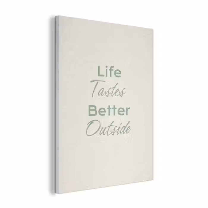 Tekst - Sierlijk - Letters - Groen PET vilt klein -3d