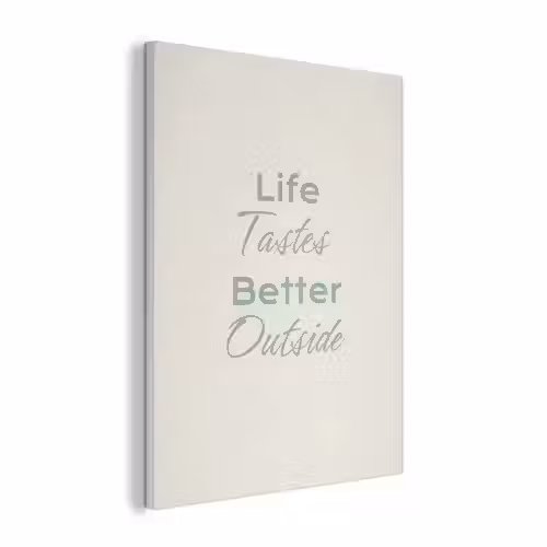 Tekst - Sierlijk - Letters - Groen PET vilt klein -3d