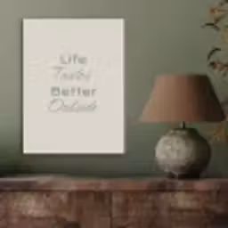 Tekst - Sierlijk - Letters - Groen PET vilt klein -sfeer2