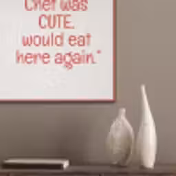 Tekst - Rood - Hartjes PET vilt klein -sfeer6_closeup