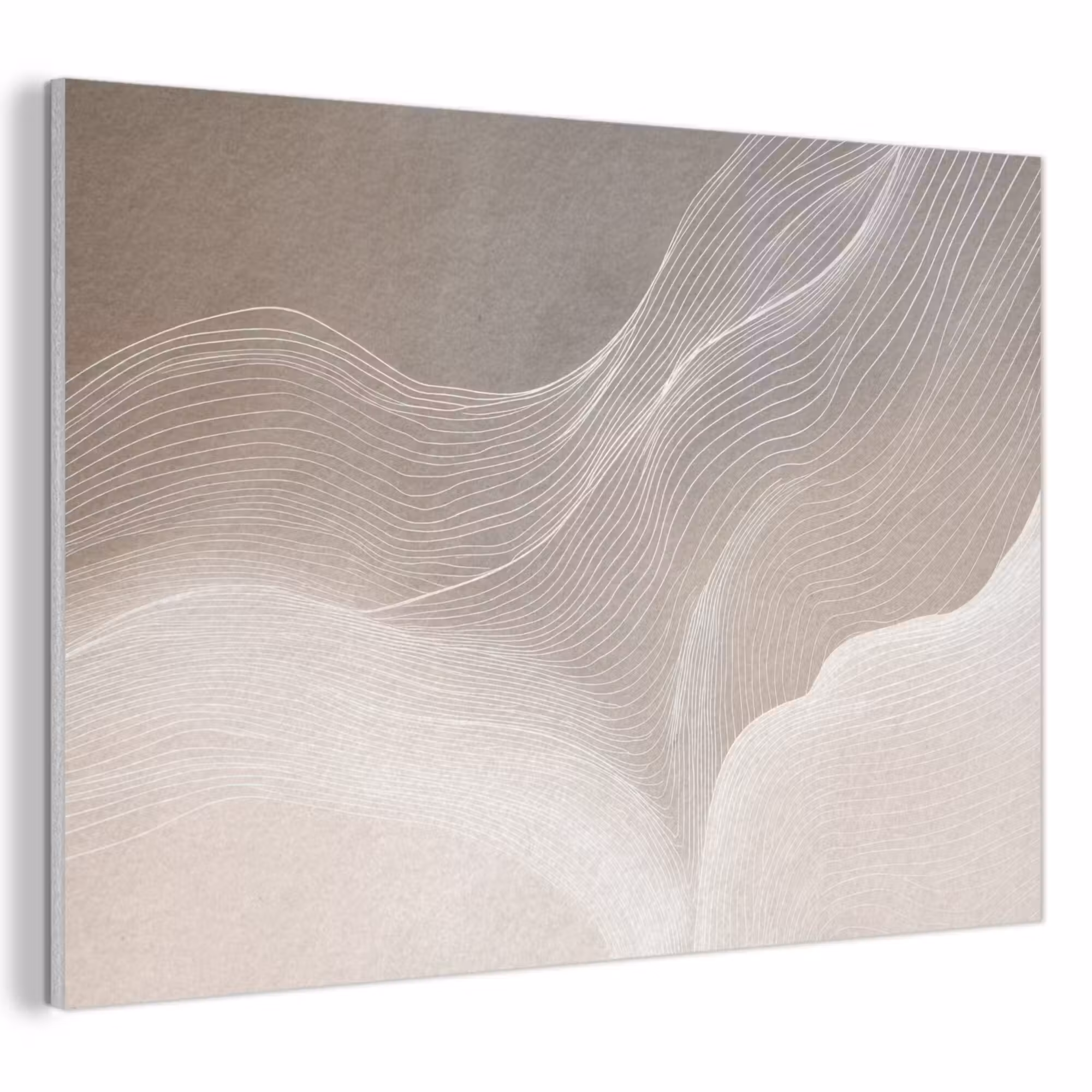 Acoustic Felt - Wavy lines - Air currents - Harmonious