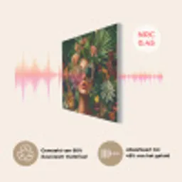 Vrouw - Panterprint - Jungle - Natuur - Luxe PET vilt klein -USP_NL