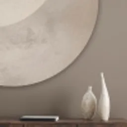 Vogel - Beige - Japandi Akoestische PET Vilt - Rond klein -sfeer5_closeup