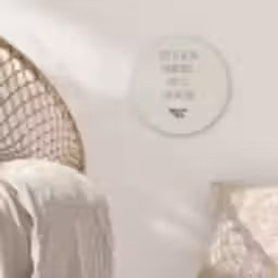 Bruin - Minimalistisch - Quote - Zomer Akoestische PET Vilt - Rond klein -sfeer4