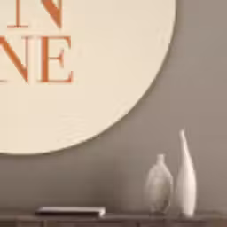 Oranje - Quote - Sun Akoestische PET Vilt - Rond klein -sfeer5_closeup